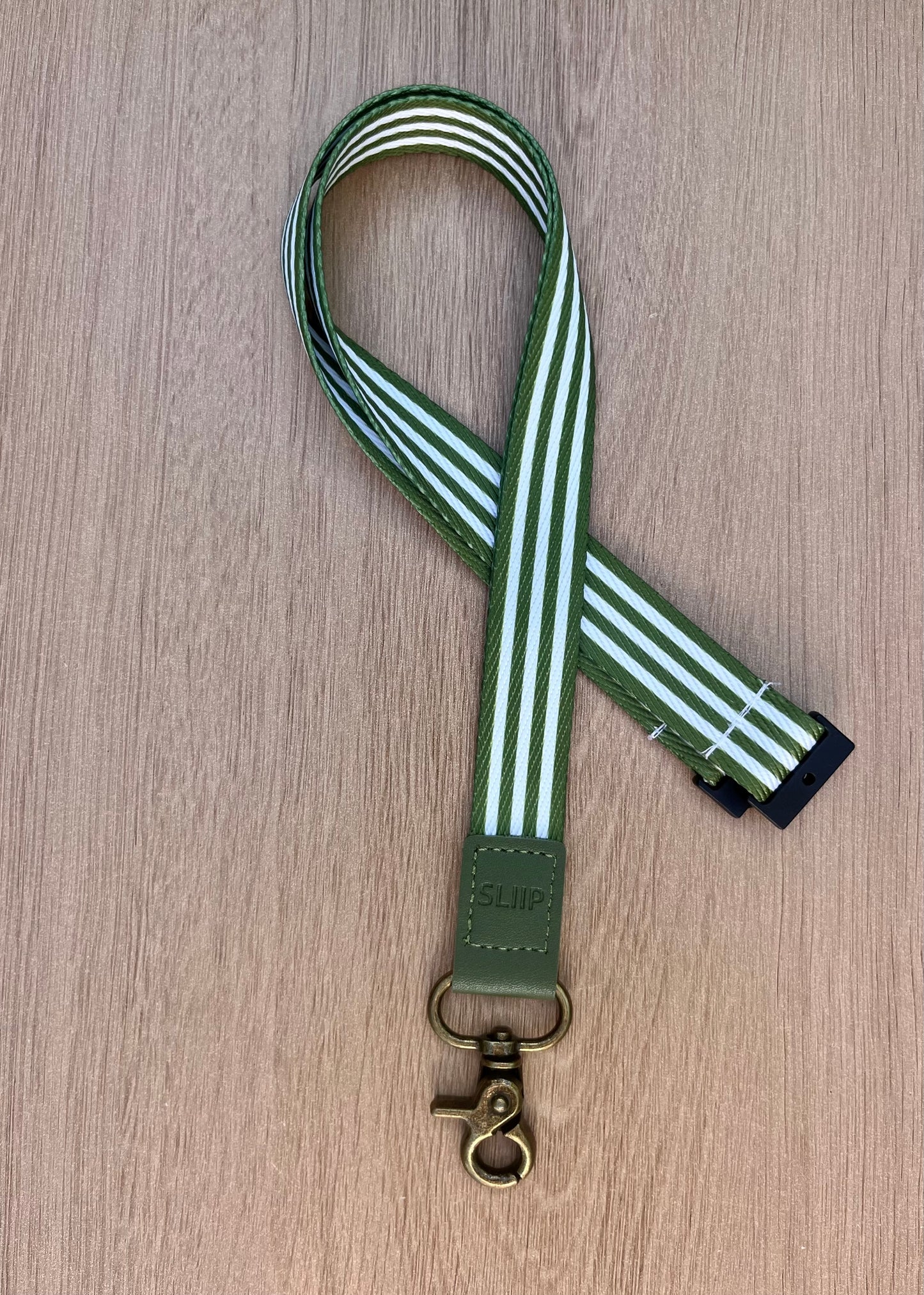 Oliver Striped Lanyard